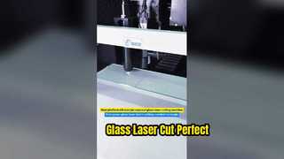 برش دسته ای لیزری شیشه آبی 3 میلی متری با هندسه گوشه گرد