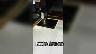 مربع برش لیزری فیلتر روکش دار 2 میلی متری