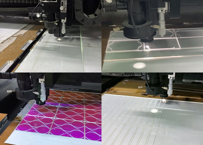 60w Laser Power Single Table Glass Cutting Machine Featuring Impulse Frequency 1-100khz Providing Glass Cutting Solutions