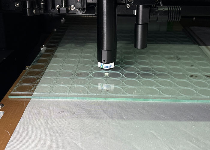 Laser Glass Cutting Machine providing precise control over cutting speed and power to accommodate delicate glass materials  To Accuracy±0.01mm