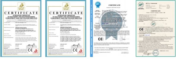 چین Shandong Regiant CNC Equipment Co.,Ltd گواهینامه ها